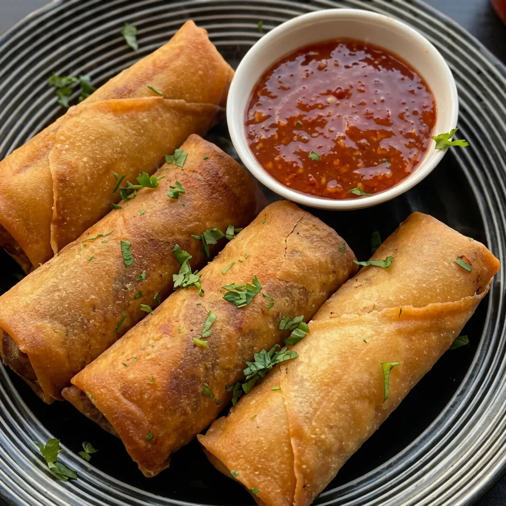 veg spring rolls - vegetarian  veg spring rolls at Biryani Unlimited southwest Calgary